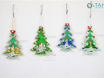 Cây thông Noel treo số 01